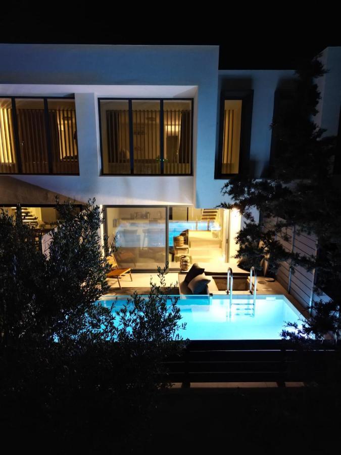 Serene Villas Halkidiki - Cfront Private Pool Nea Iraklia Luaran gambar