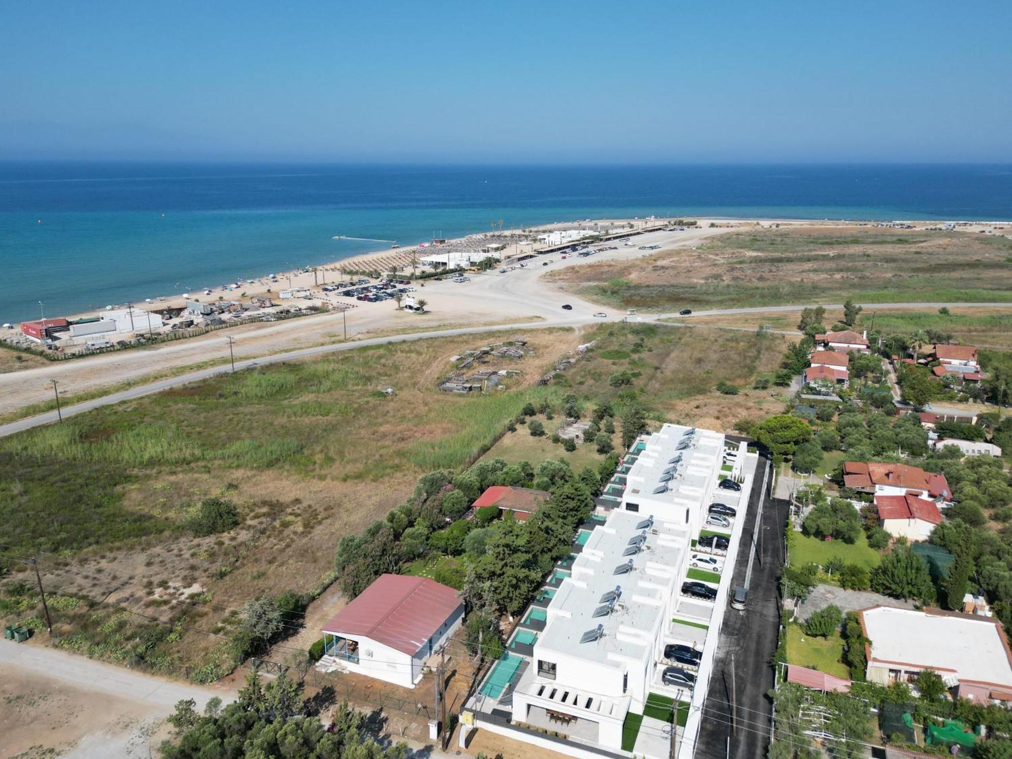 Serene Villas Halkidiki - Cfront Private Pool Nea Iraklia Luaran gambar